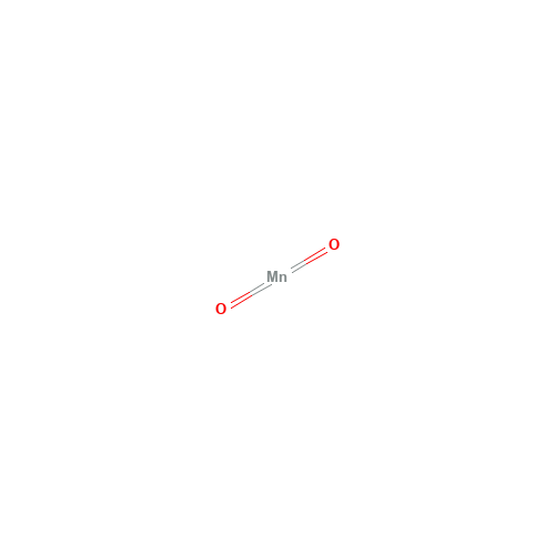 1313-13-9 Manganese dioxide chemical structure