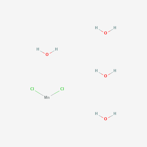 13446-34-9 Manganese chloride tetrahydrate chemical structure