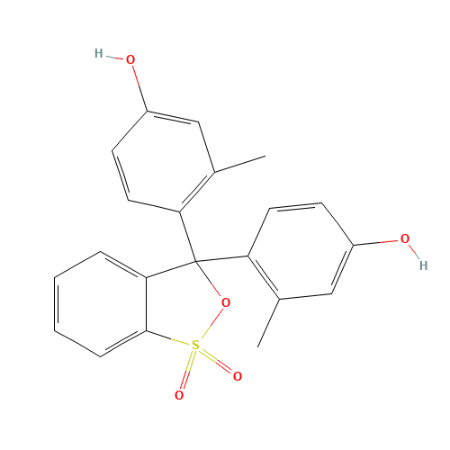 2303-01-7 Cresol Purple chemical structure