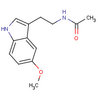 73-31-4 Melatonine chemical structure
