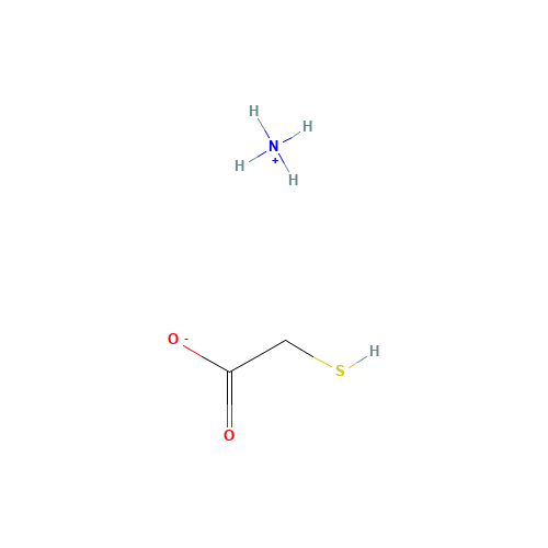 5421-46-5 Ammonium thioglycolate chemical structure
