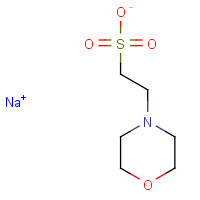 71119-23-8 MES sodium salt chemical structure