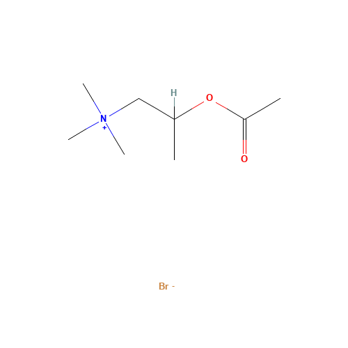333-31-3 METHACHOLINE BROMIDE chemical structure