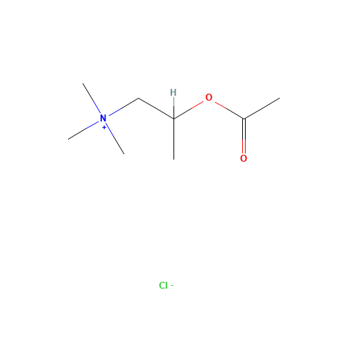 62-51-1 METHACHOLINE CHLORIDE chemical structure