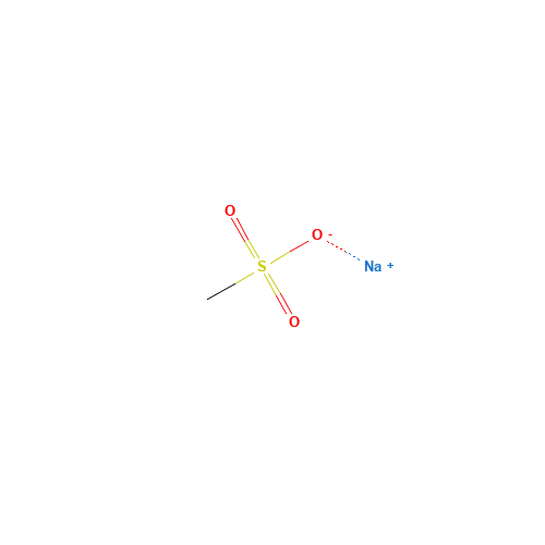 2386-57-4 SODIUM METHANESULFONATE chemical structure