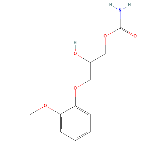 532-03-6 Methocarbamol chemical structure