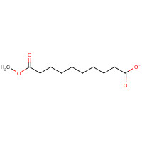 818-88-2 SEBACIC ACID MONOMETHYL ESTER chemical structure