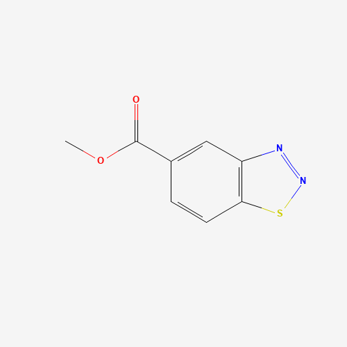 23616-15-1 METHYL 1,2,3-BENZOTHIADIAZOLE-5-CARBOXYLATE chemical structure
