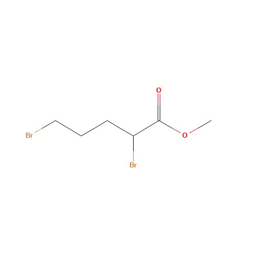 50995-48-7 Methyl 2,5-Dibromopentanoate chemical structure