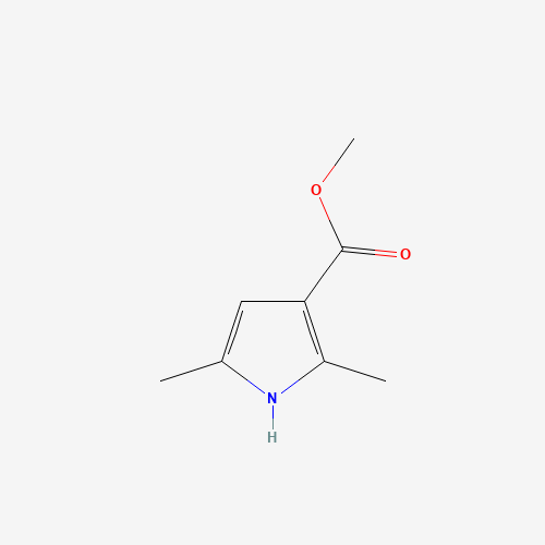 69687-80-5 METHYL 2,5-DIMETHYLPYRROLE-3-CARBOXYLATE chemical structure