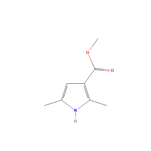 69687-80-5 METHYL 2,5-DIMETHYLPYRROLE-3-CARBOXYLATE chemical structure