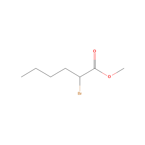 4554-19-2 METHYL 2-BROMOHEXANOATE chemical structure