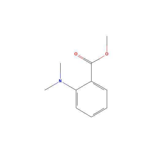10072-05-6 N,N-DIMETHYLANTHRANILIC ACID METHYL ESTER chemical structure