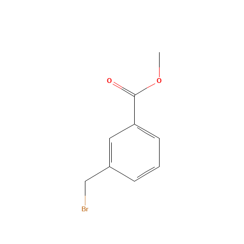 1129-28-8 Methyl 3-(bromomethyl)benzoate chemical structure