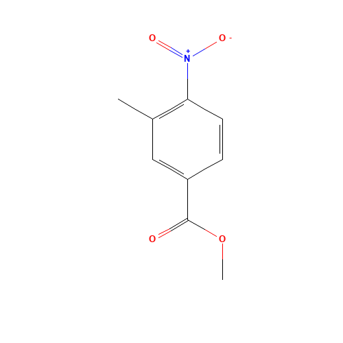 24078-21-5 Methyl 3-methyl-4-nitrobenzoate chemical structure