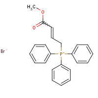 2181-98-8 METHYL 4-(TRIPHENYLPHOSPHONIO)CROTONATE BROMIDE chemical structure