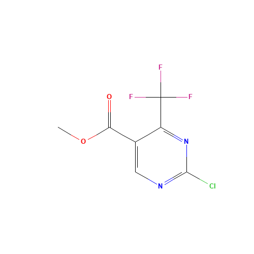 175137-27-6 Methyl 2-chloro-4-(trifluoromethyl)pyrimidine-5-carboxylate chemical structure