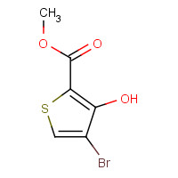 95201-93-7 METHYL 4-BROMO-3-HYDROXYTHIOPHENE-2-CARBOXYLATE chemical structure