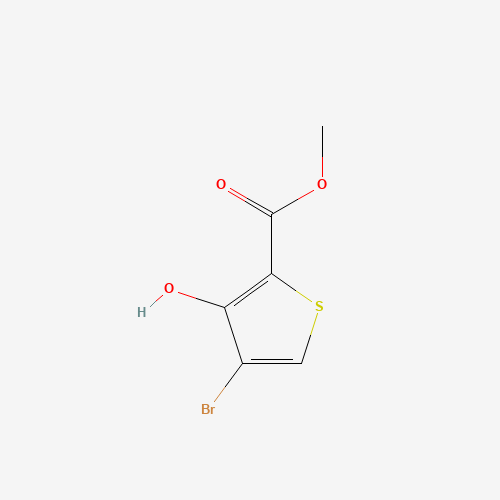 95201-93-7 METHYL 4-BROMO-3-HYDROXYTHIOPHENE-2-CARBOXYLATE chemical structure