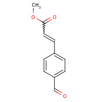 7560-50-1 4-FORMYLCINNAMIC ACID METHYL ESTER chemical structure