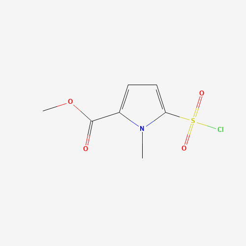 306936-53-8 METHYL 5-(CHLOROSULFONYL)-1-METHYL-1H-PYRROLE-2-CARBOXYLATE chemical structure