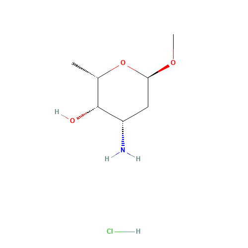 32385-06-1 DAUNOSAMINE HYDROCHLORIDE chemical structure