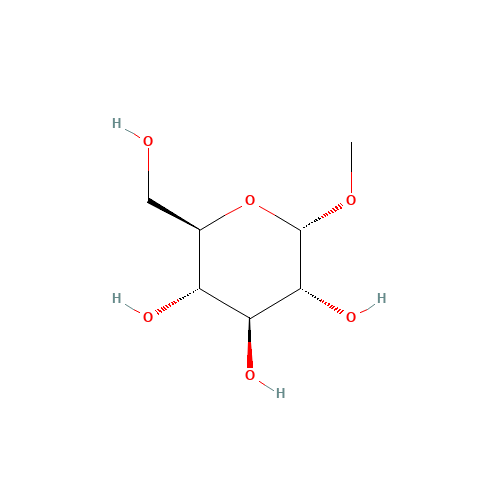 97-30-3 alpha-D-Methylglucoside chemical structure