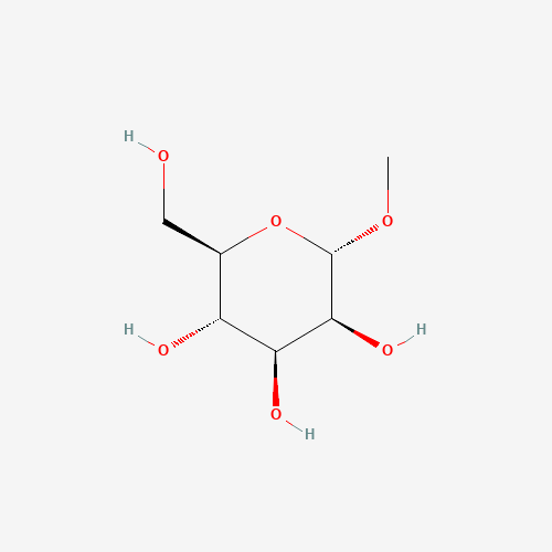 617-04-9 METHYL-ALPHA-D-MANNOPYRANOSIDE chemical structure
