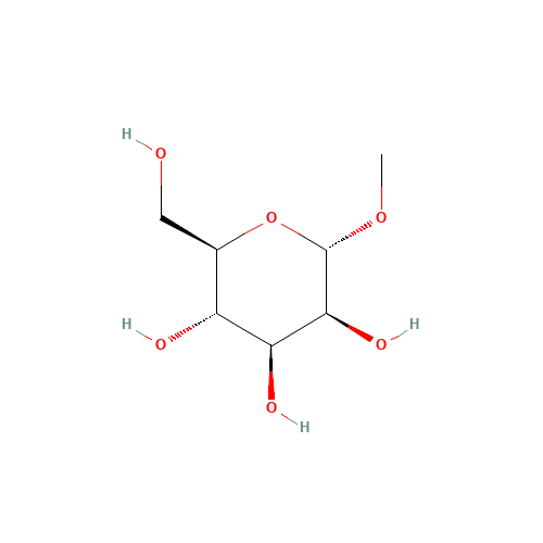 617-04-9 METHYL-ALPHA-D-MANNOPYRANOSIDE chemical structure
