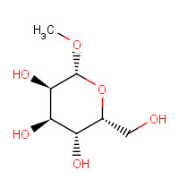 709-50-2 METHYL BETA-D-GLUCOPYRANOSIDE chemical structure
