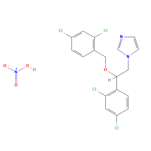 22832-87-7 Miconazole nitrate chemical structure