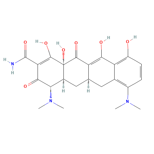 10118-90-8 Minocycline chemical structure
