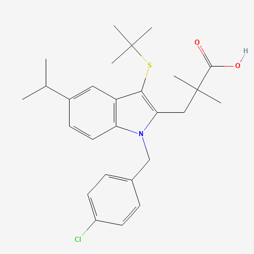 118414-82-7 MK-886 chemical structure