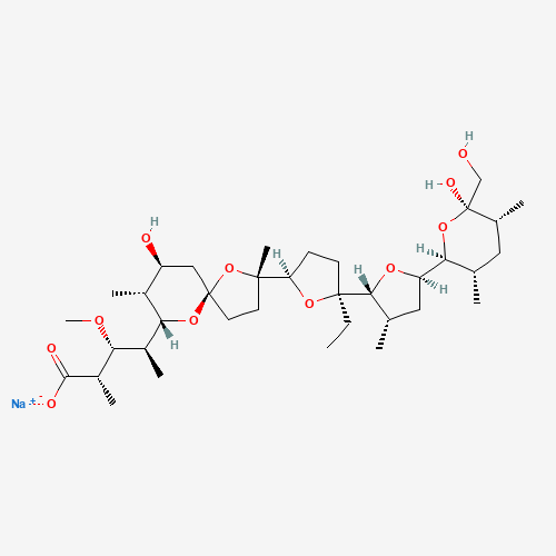 22373-78-0 Monensin sodium salt chemical structure