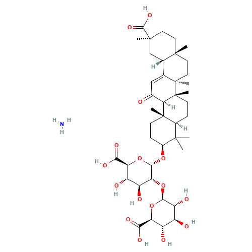 53956-04-0 Glycyrrhizic acid ammonium salt chemical structure