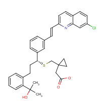 151767-02-1 Montelukast sodium chemical structure