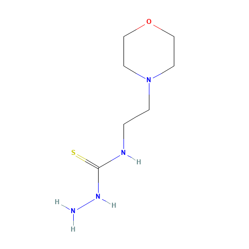 77644-45-2 4-[2-(4-MORPHOLINO)ETHYL]-3-THIOSEMICARBAZIDE chemical structure