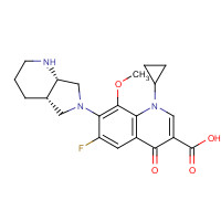 151096-09-2 Moxifloxacin chemical structure