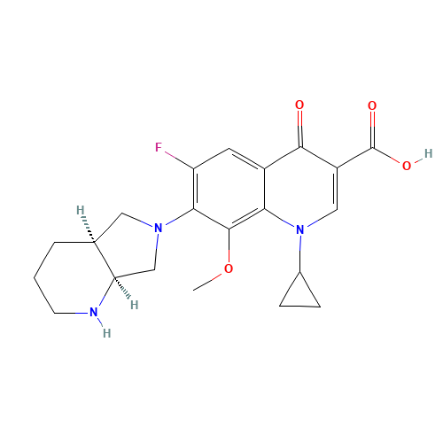 151096-09-2 Moxifloxacin chemical structure