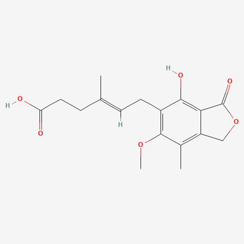 24280-93-1 Mycophenolic acid chemical structure