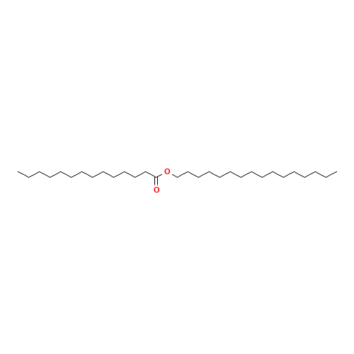 2599-01-1 HEXADECYL TETRADECANOATE chemical structure