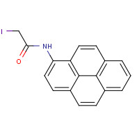 76936-87-3 N-(1-PYRENE)IODOACETAMIDE chemical structure