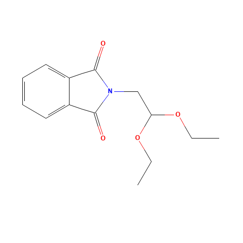 78902-09-7 PHTHALIMIDOACETALDEHYDE DIETHYL ACETAL chemical structure