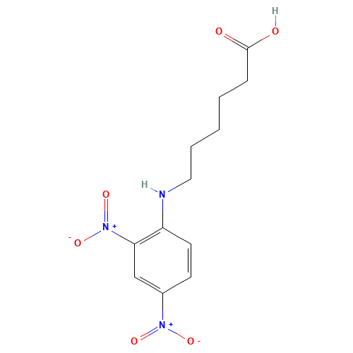 10466-72-5 N-(2,4-DINITROPHENYL)-6-AMINOHEXANOIC ACID chemical structure