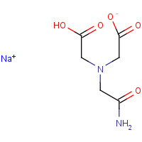 7415-22-7 N-(2-Acetamido)iminodiacetic acid monosodium salt chemical structure