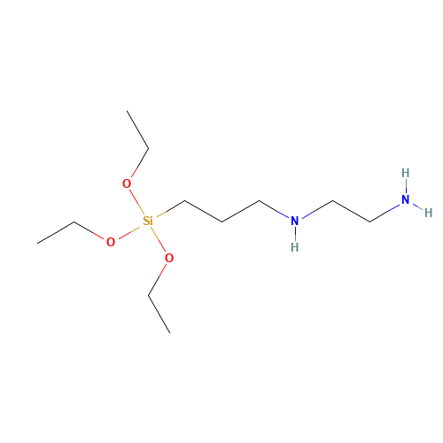 5089-72-5 N-(3-Triethoxysilylpropyl)ethylenediamine chemical structure