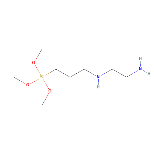 1760-24-3 N-[3-(Trimethoxysilyl)propyl]ethylenediamine chemical structure