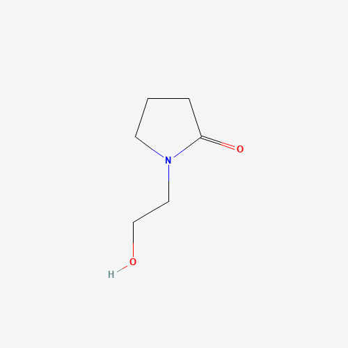 3445-11-2 N-(2-Hydroxyethyl)-2-pyrrolidone chemical structure