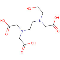 150-39-0 N-(2-Hydroxyethyl)ethylenediaminetriacetic acid chemical structure