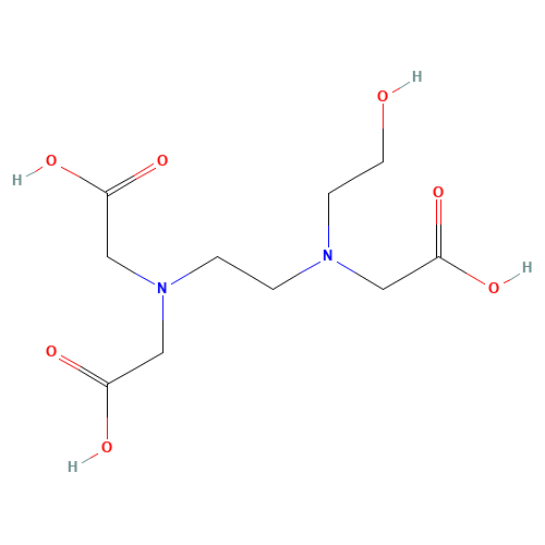 150-39-0 N-(2-Hydroxyethyl)ethylenediaminetriacetic acid chemical structure